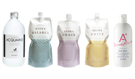 ビーワンシリーズ - 天然水ベースのヘアケア・スキンケア製品